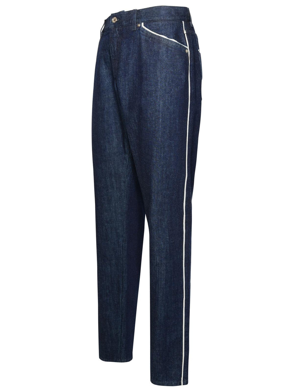 Dolce & Gabbana Blue Cotton Jeans