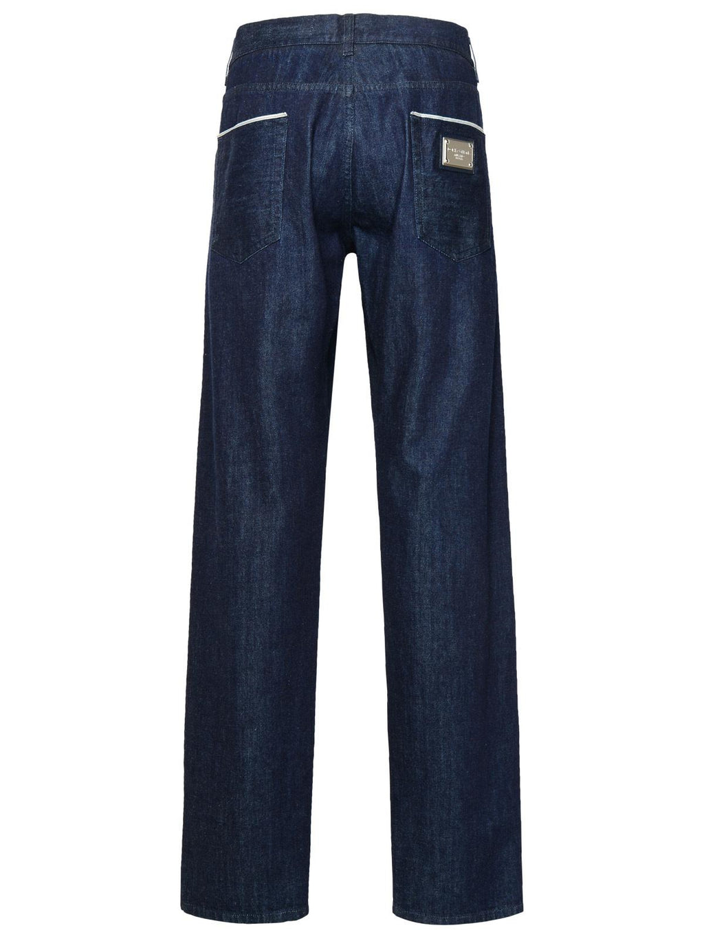 Dolce & Gabbana Blue Cotton Jeans