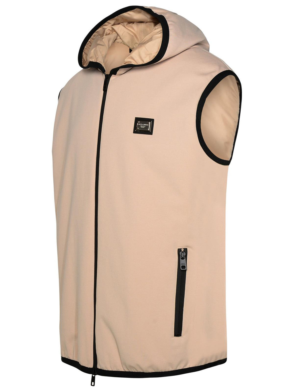 Dolce & Gabbana Beige Cotton Blend Vest