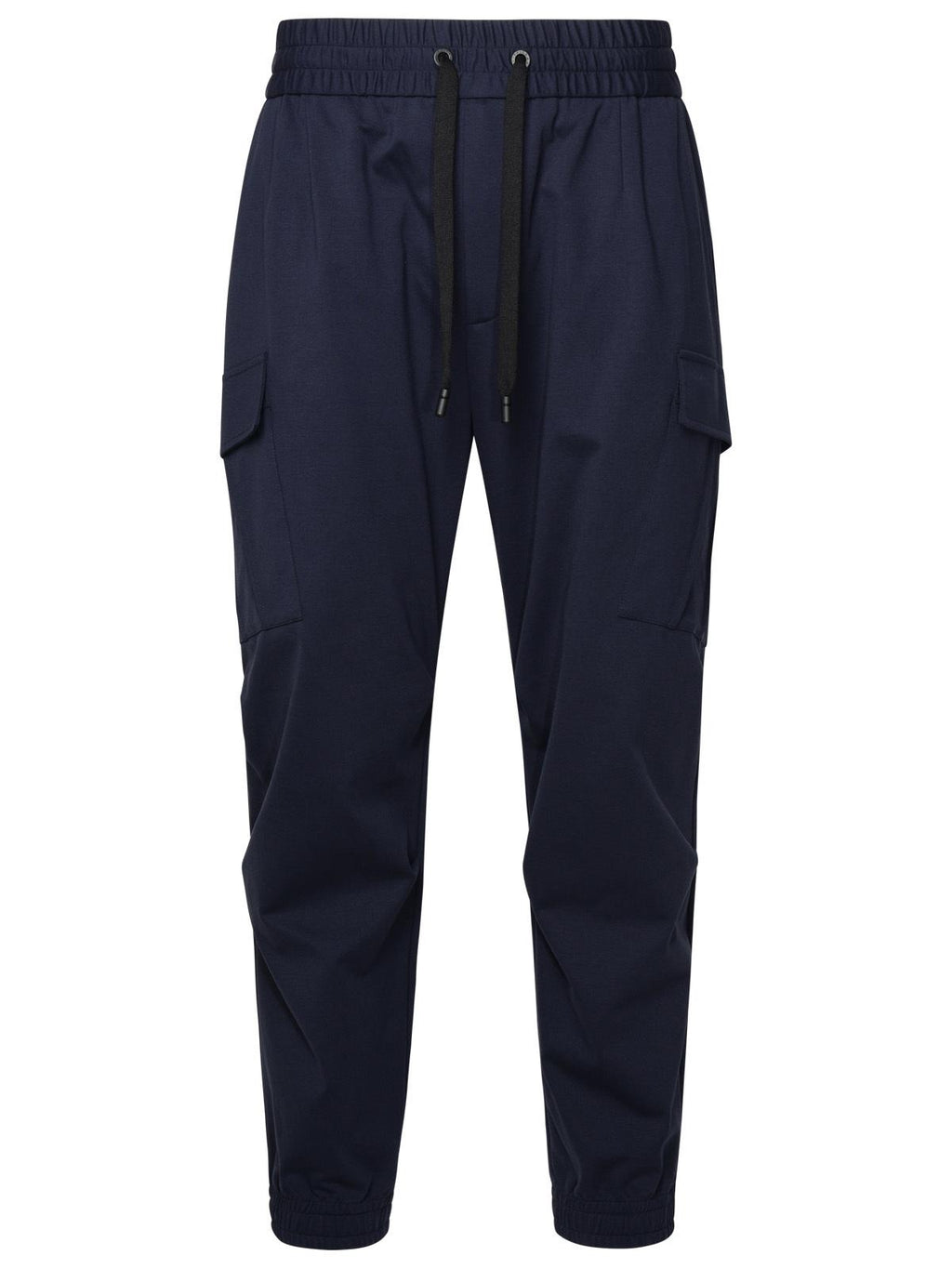 Dolce & Gabbana Blue Cotton Blend Pants