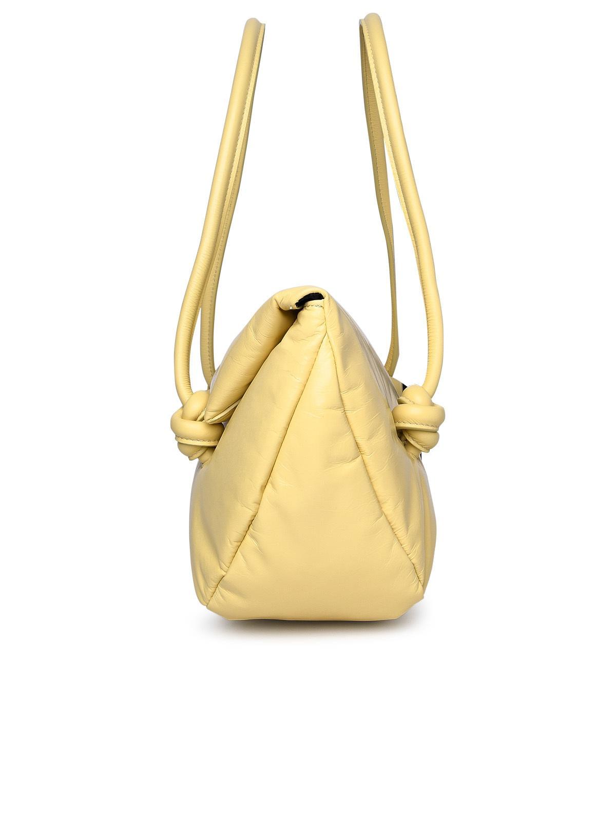 Jil Sander Yellow Leather Bag Women Luosophy