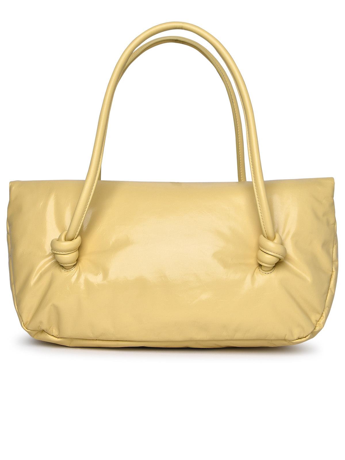Jil Sander Yellow Leather Bag Women Luosophy