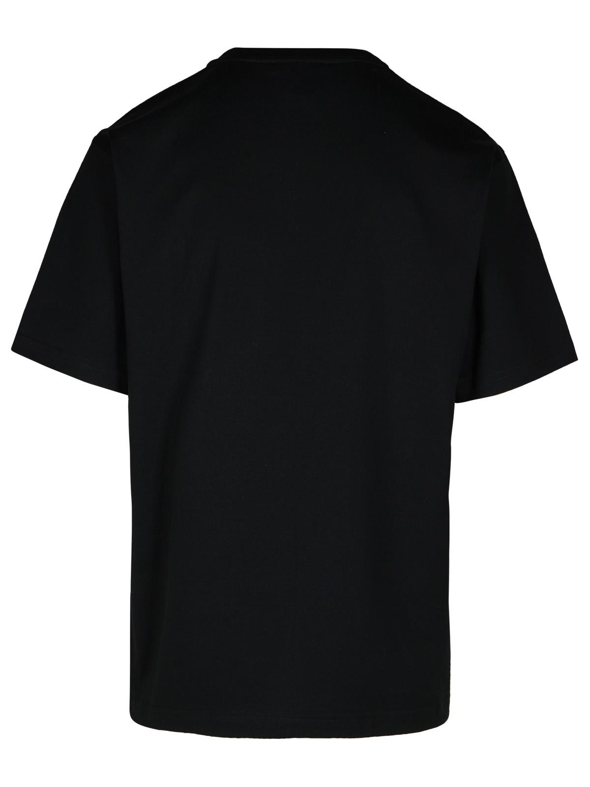 Dolce & Gabbana Black Cotton T Shirt