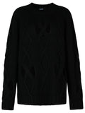 Versace Black Wool Blend Sweater Men Luosophy
