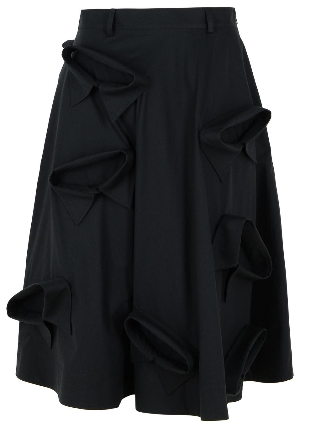 Moschino Black Cotton Skirt Women