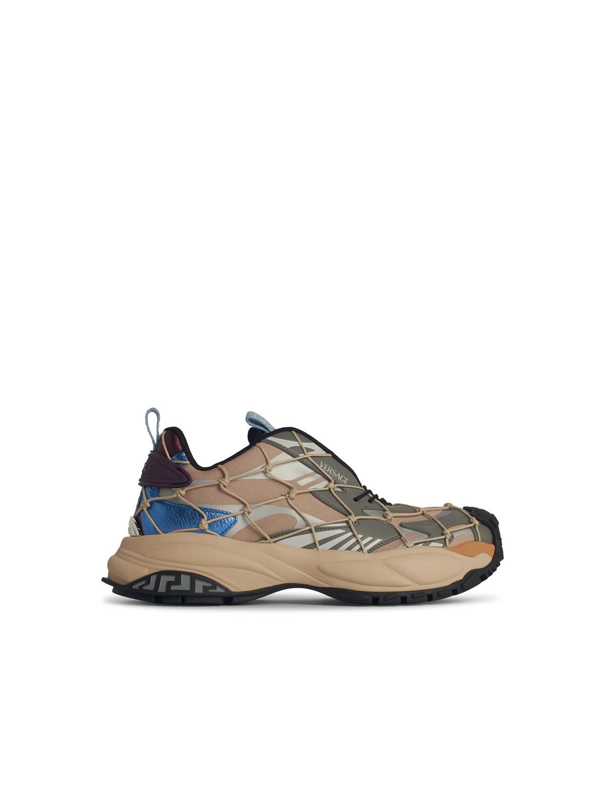 Versace 'Mercury' Multicolor Polyester Sneakers Men