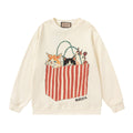 GUCCI Beige Cotton Jersey Sweatshirt New & Authentic Banlieue91