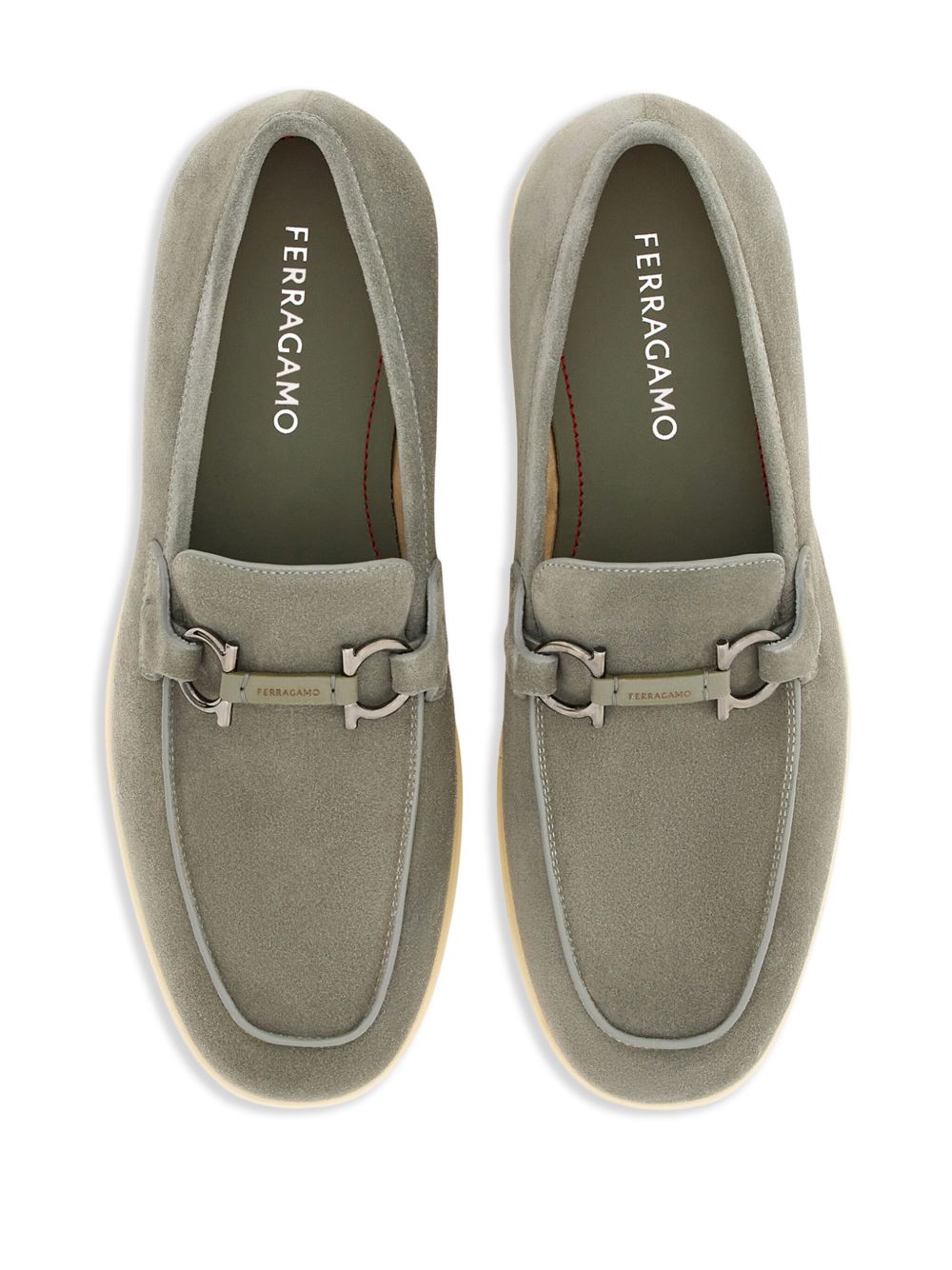 Ferragamo Men's Suede Cosimo Loafers Banlieue91