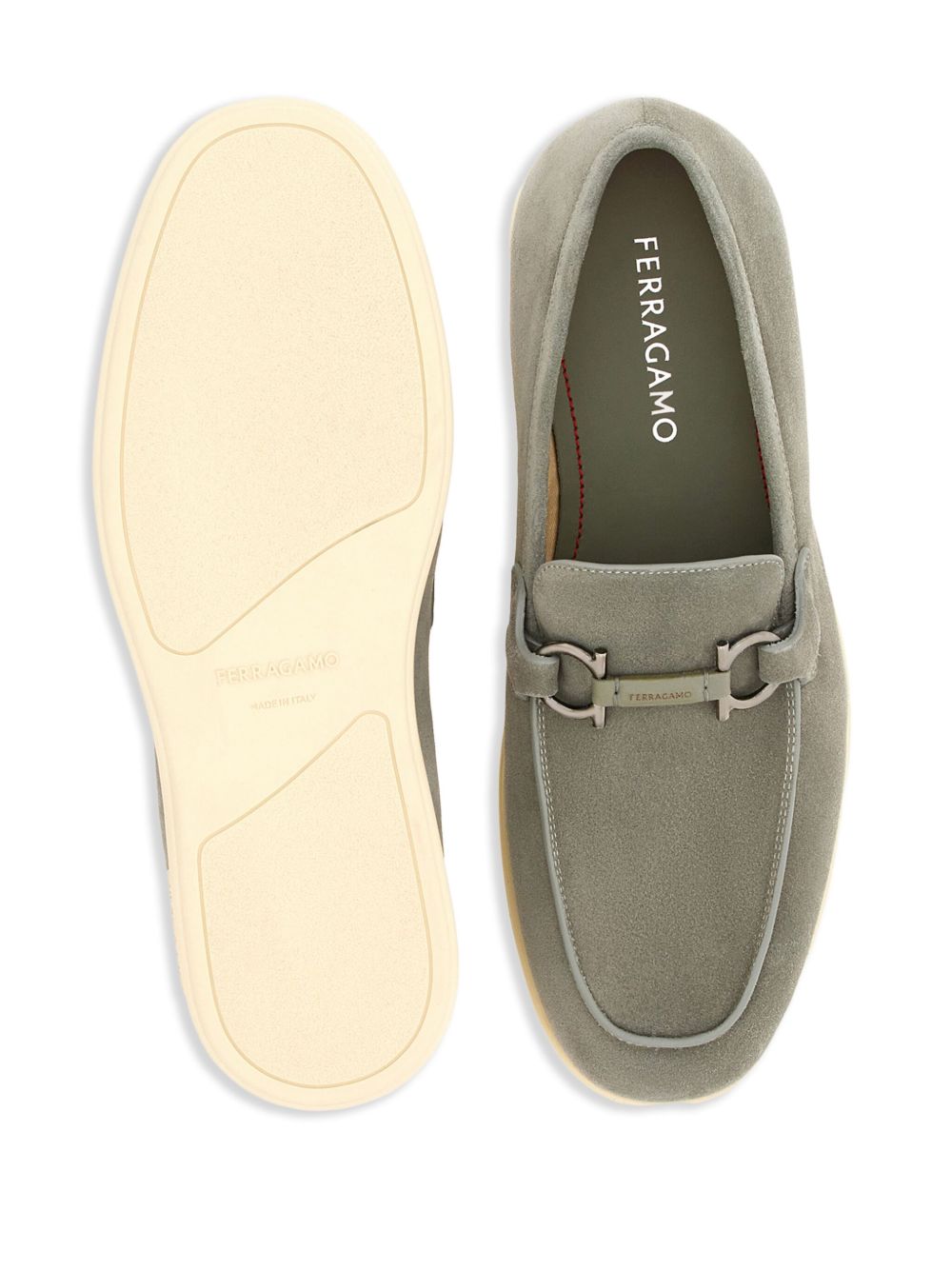 Ferragamo Men's Suede Cosimo Loafers Banlieue91