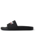 BALENCIAGA Pool Rubber Political Logo Sandals Banlieue91