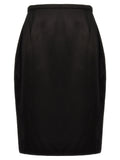 Saint Laurent Women Satin Skirt
