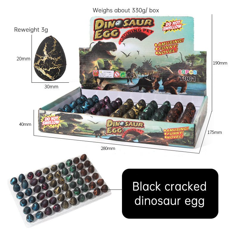 Dinosaur egg children soak in water to expand hatching small toys cracked shell simulation animal V.I.P Digital Presence