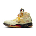 Air Jordan 5 Retro Sail Virgil Abloh Tan Banlieue91