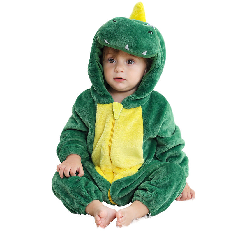 Flannel Animal Onesie For Kids Baby Joy