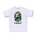 Bathing Ape White T-Shirt without Collar Banlieue91