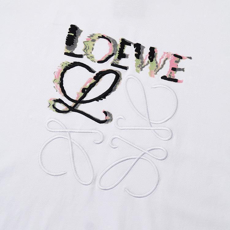 Loewe T-Shirt Without Collar 'White' Banlieue91