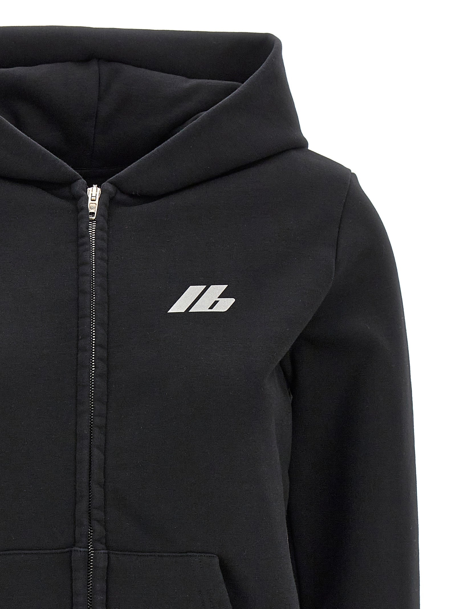 Balenciaga Women Logo Print Hoodie