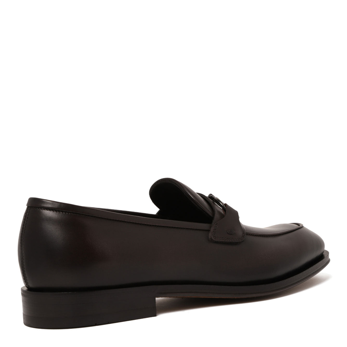 Ferragamo Elegant 100% Leather Flat Shoes for Men Banlieue91