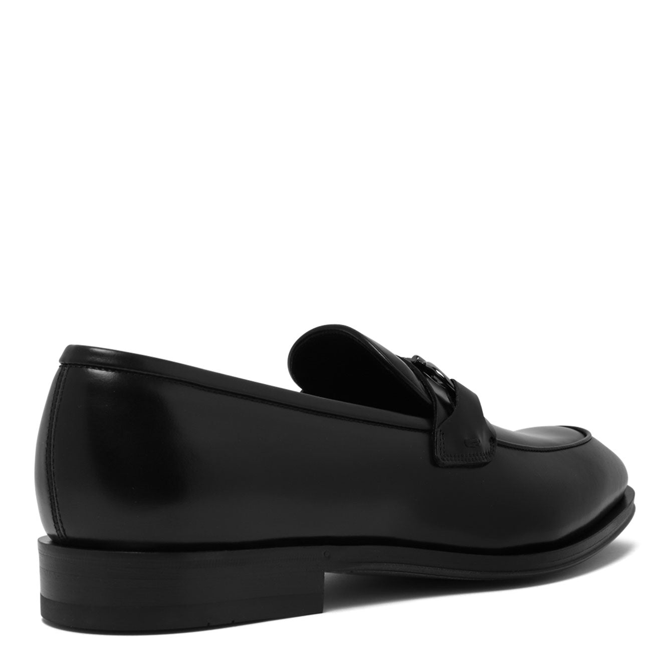 Ferragamo 100% Leather Moccasin Flat Shoes for Men Banlieue91