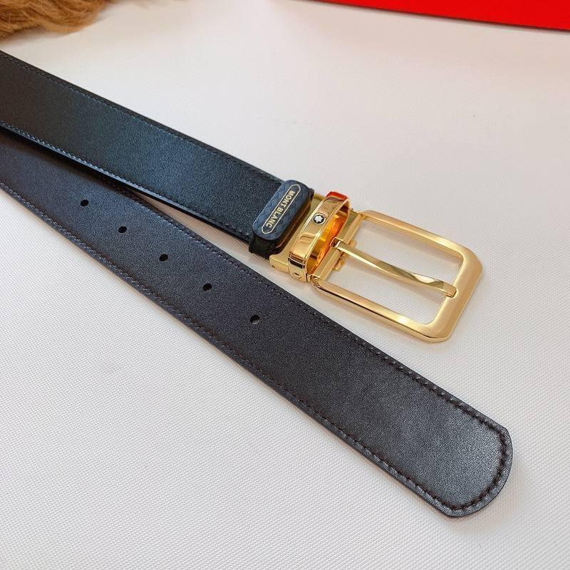 Mont Blanc Men's Belt 'Black' Banlieue91
