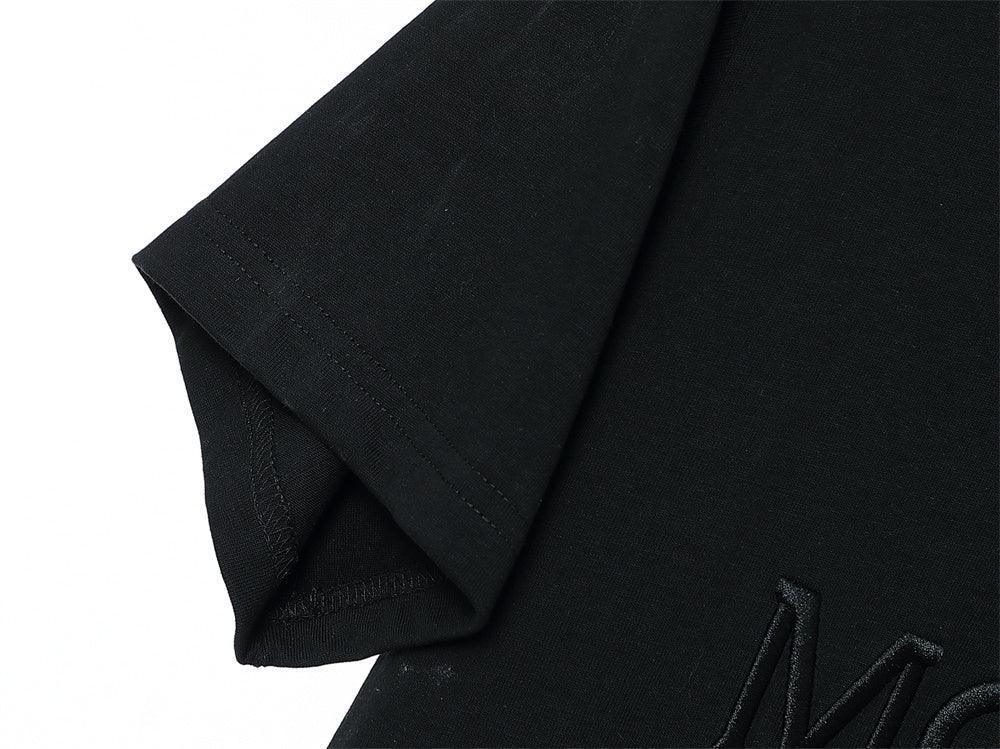 Moncler T-Shirt Without Collar 'Black' Banlieue91