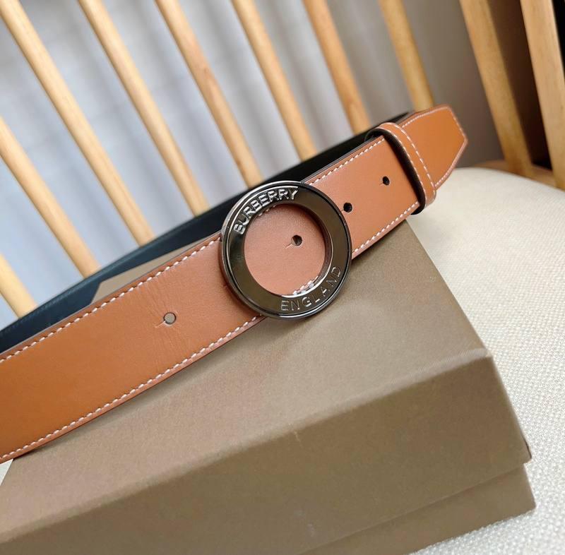 Burberry Leather Vintage Belt 'Brown' Banlieue91