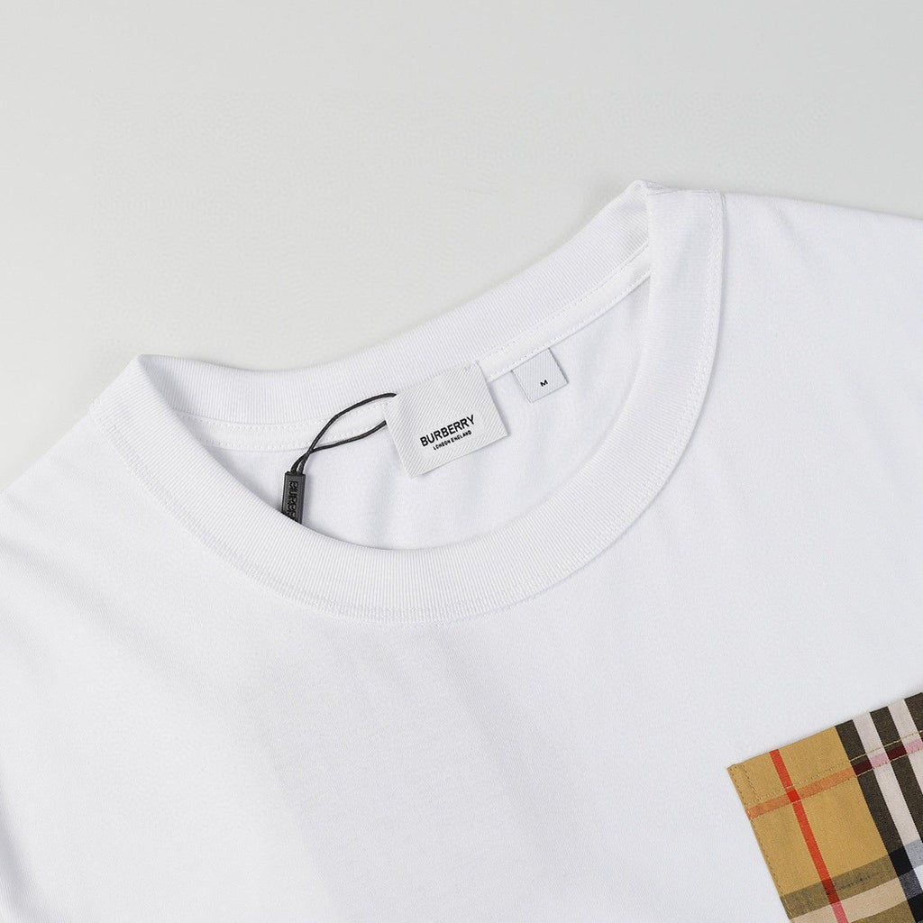 Burberry T-Shirt Without Collar 'White' Banlieue91