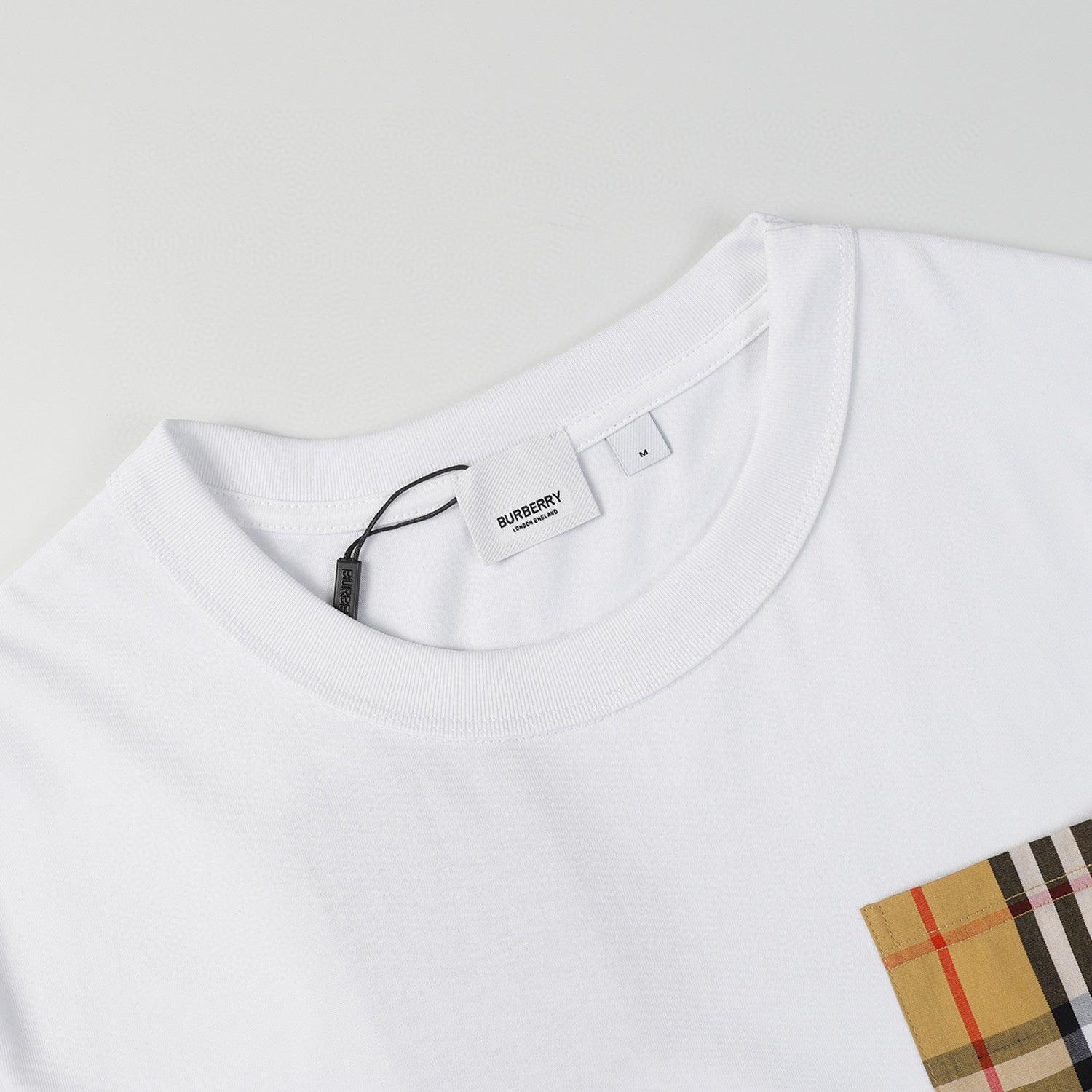 Burberry T-Shirt Without Collar 'White' Banlieue91