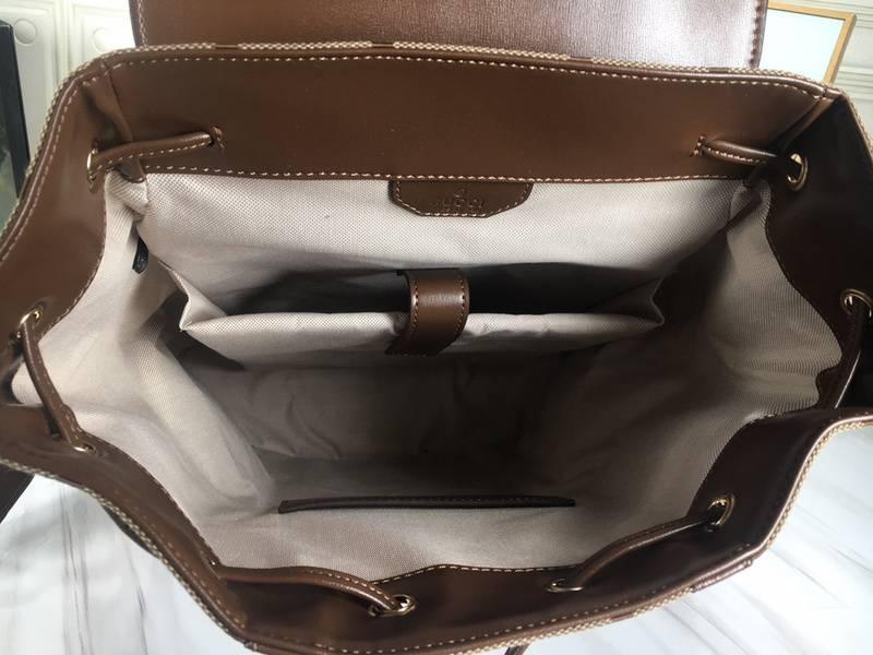 Gucci Backpack with Jumbo GGCamel/Ebony Banlieue91