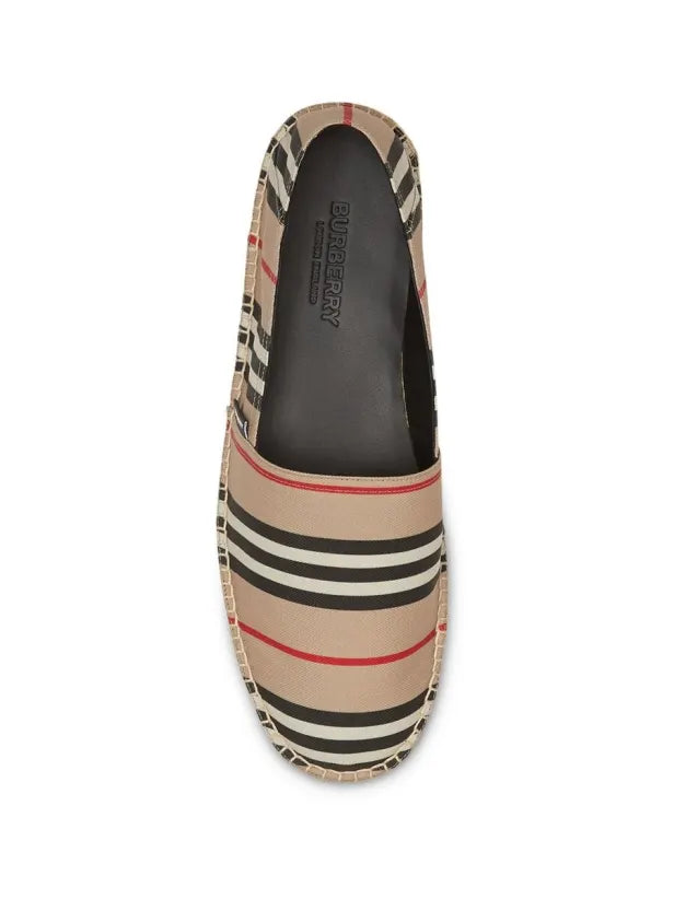 Burberry Icon stripe espadrilles Banlieue91