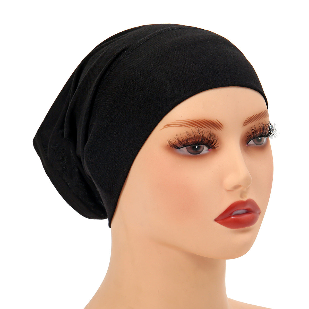 High-Quality Solid Color Silk-Cotton Lining Cap Women's Fashion Simple Versatile Wide-Brimmed Hat V.I.P Digital Presence