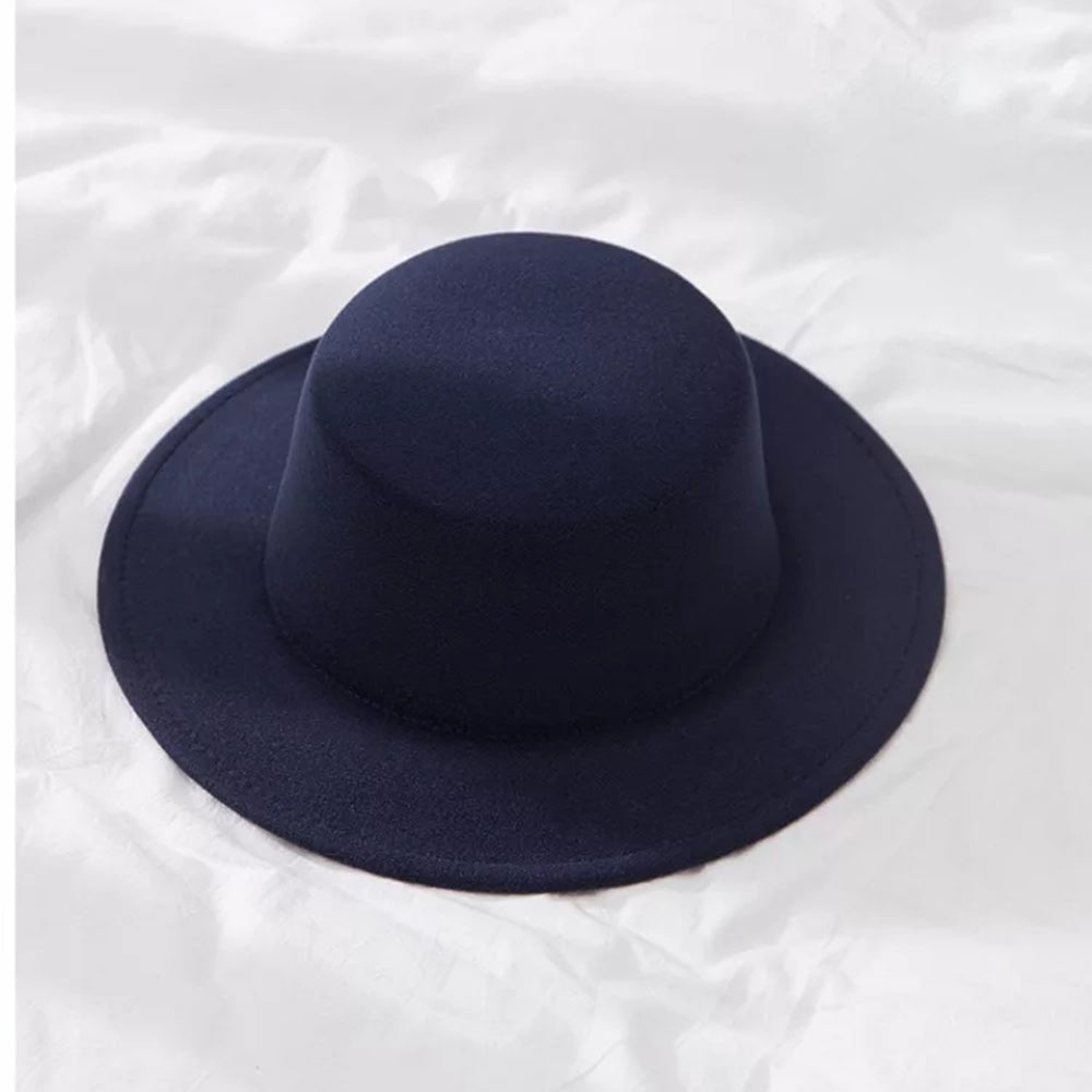 Winter Autumn Woolen Women Men Fedora Hats Fashionable Women Classic Wide Brim Fedora Hat Adjustable Big Fedoras Hat Luxury Brim Fedora Hat Summer Men Classic Hat Stevvex