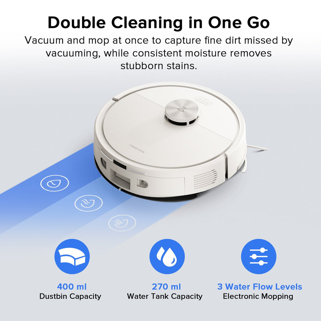 Roborock Q7 L5 Robot Vacuum and Mop with 8,000 Pa Power Suction Roborock US Official Store