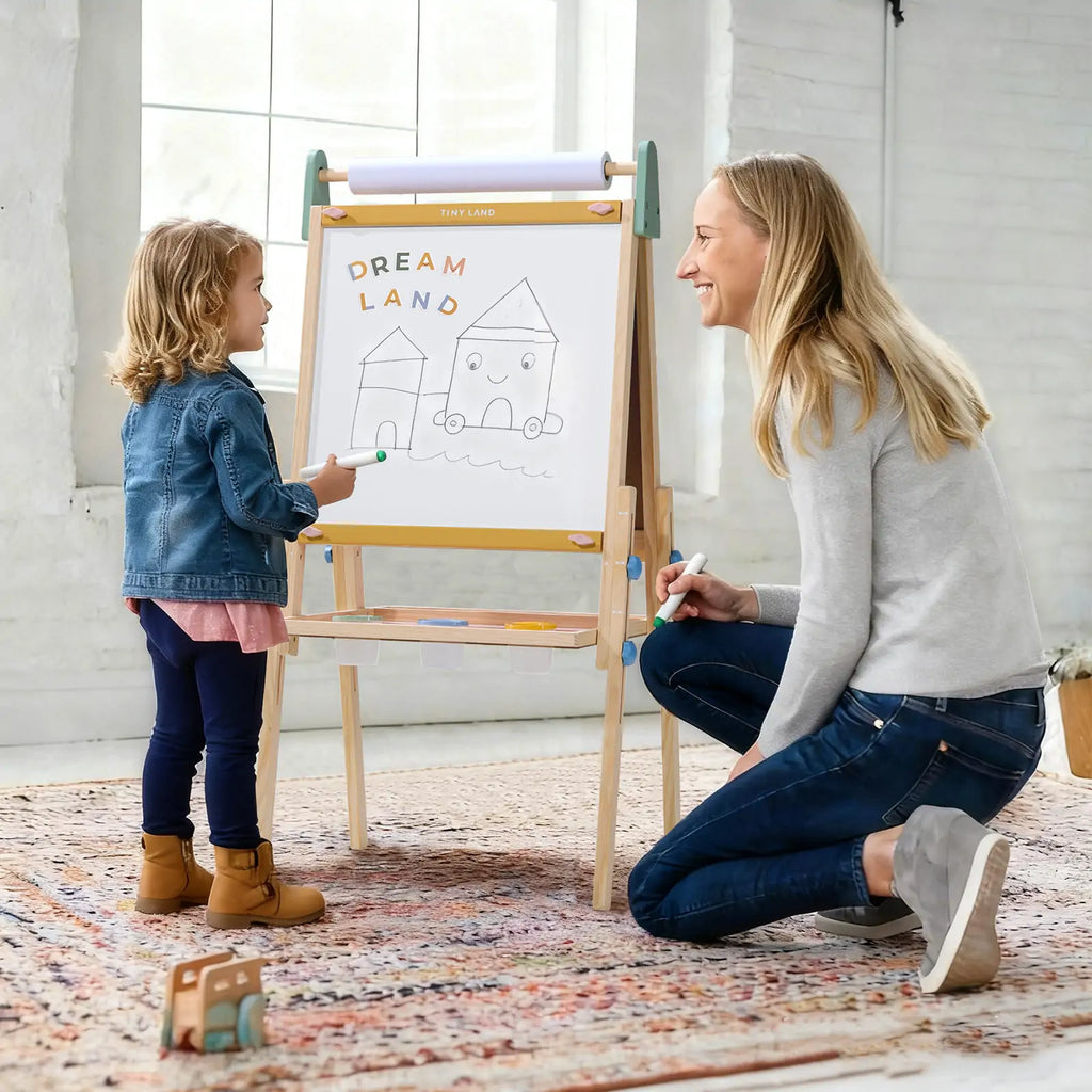 Tiny Land® 3-in-1 Art Easel for Kids Tiny Land INC