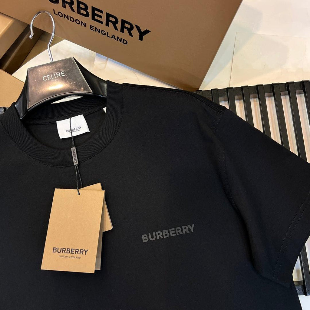 Burberry T-Shirt Without Collar 'Black' Banlieue91