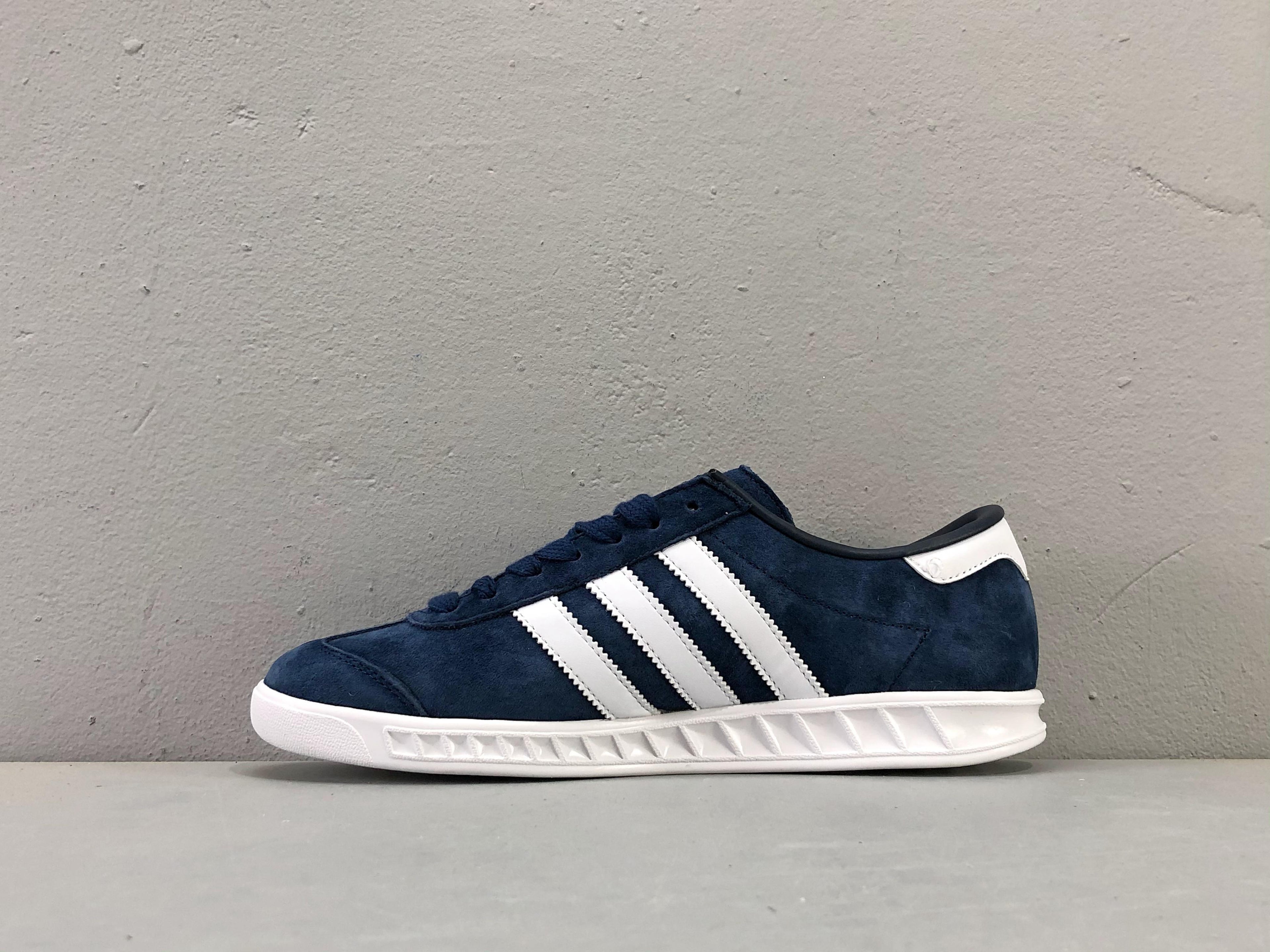 Adidas Originals Hamburg 'Dark Blue White' Banlieue91