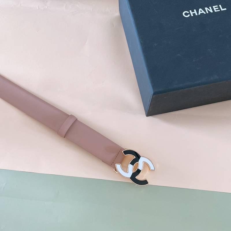 Chanel Women Logo Banding Belt 'Beige' Banlieue91