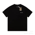 Balenciaga Black T-Shirt Without Collar Banlieue91