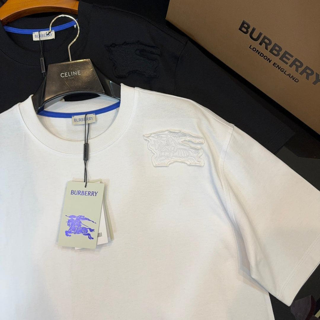 Burberry T-Shirt Without Collar 'White' Banlieue91
