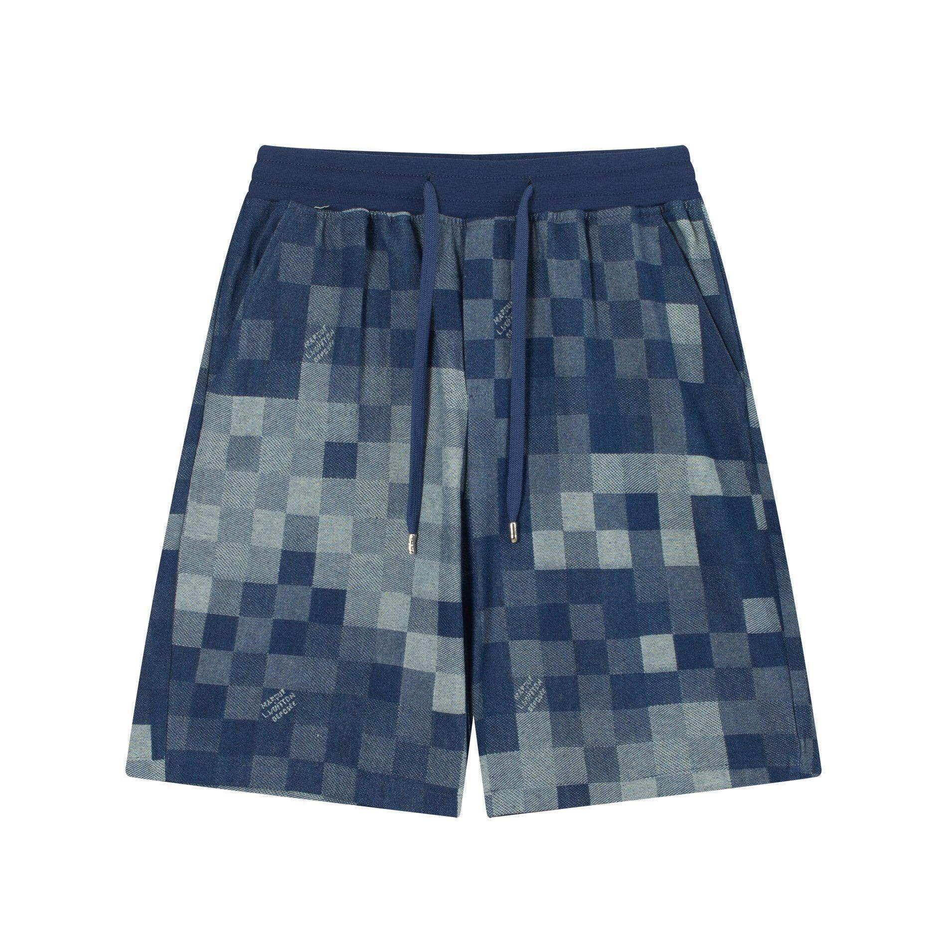 Louis Vuitton Sport Short Pant 'Blue' Banlieue91
