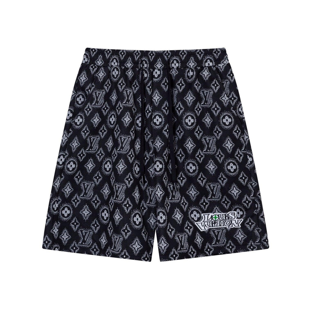 Louis Vuitton Sport Short Pant 'Black/White' Banlieue91