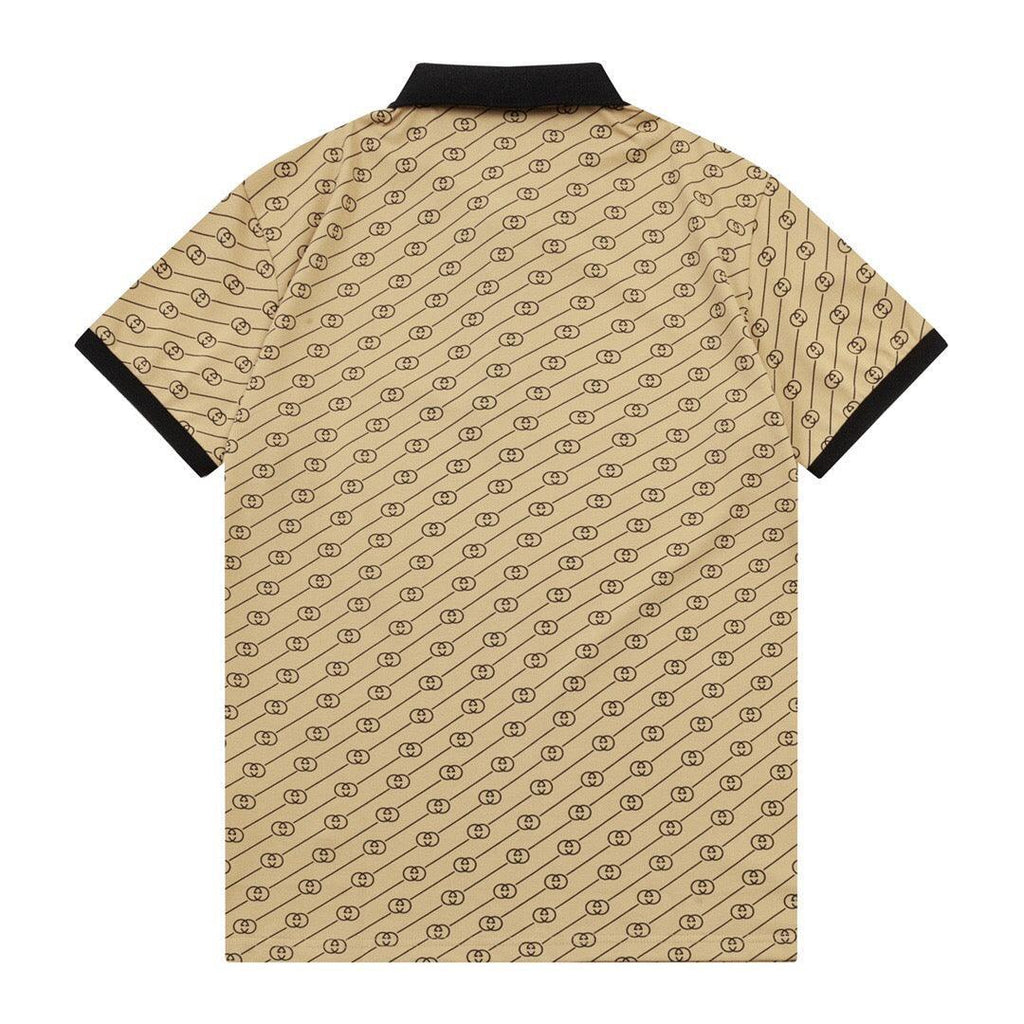 Gucci Beige T-shirt with a collar Banlieue91