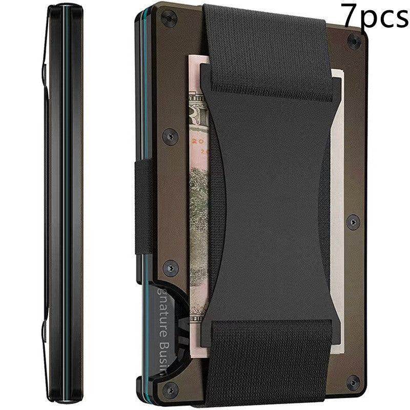 Carbon Fiber Wallet - RFID Blocking Metal Card Holder SmartPursue™