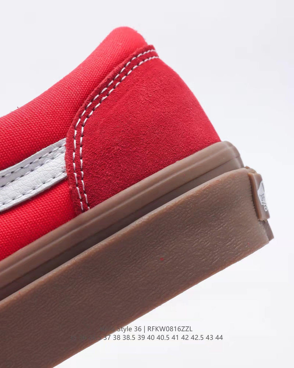 Vans Gum Style 36 'Red' Banlieue91
