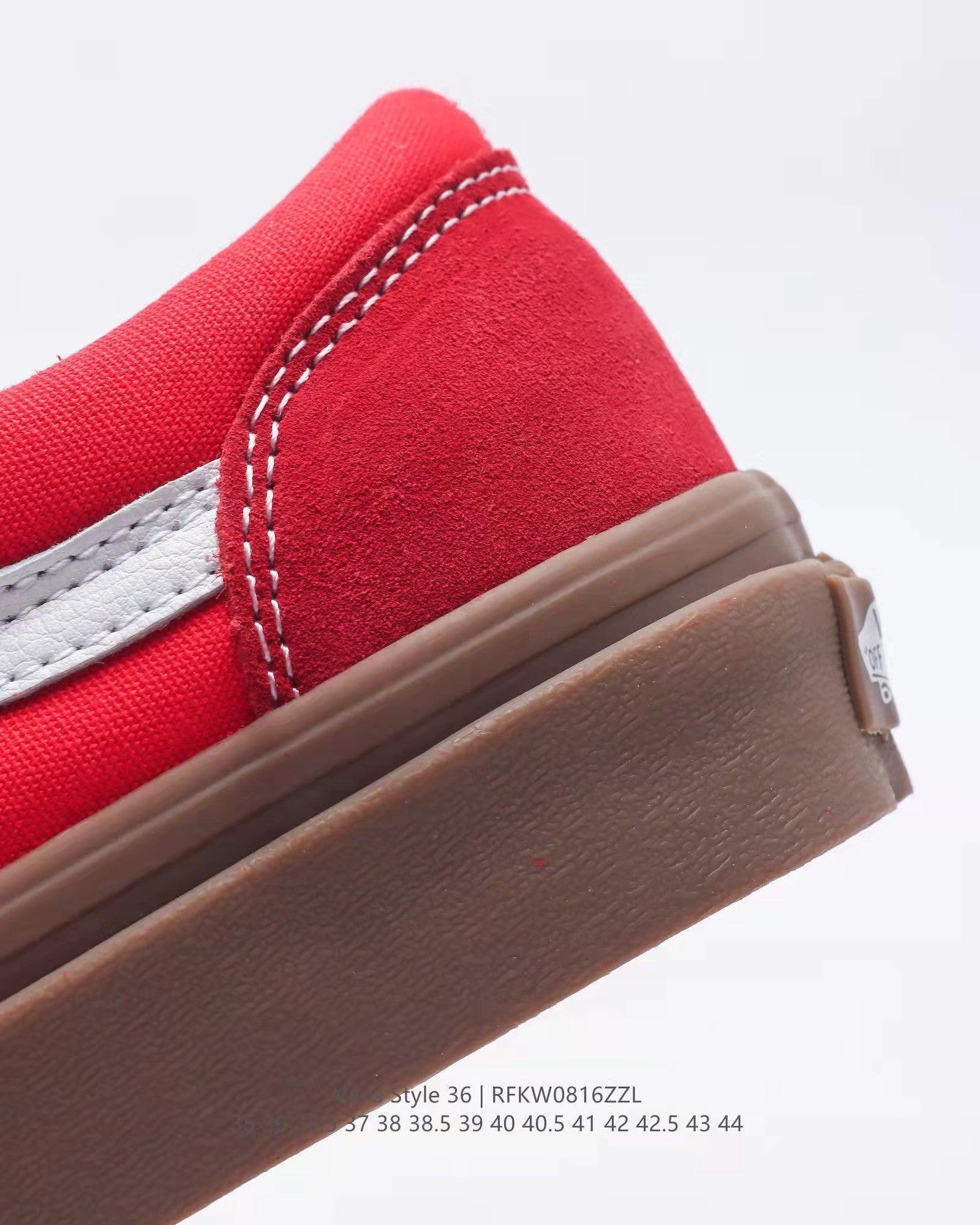 Vans Gum Style 36 'Red' Banlieue91