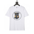 Burberry T-Shirt Without Collar 'White & Beige' Banlieue91