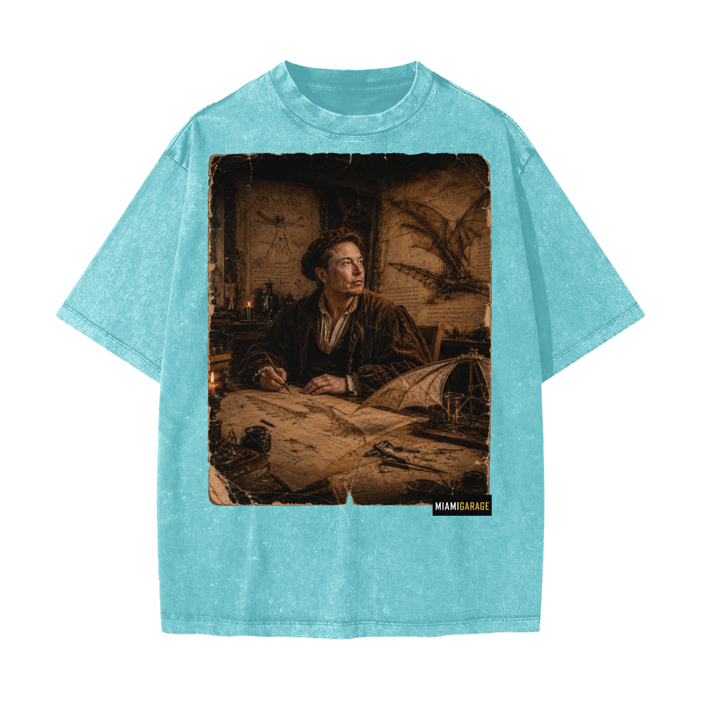 Heavyweight Snow Washed T-Shirt