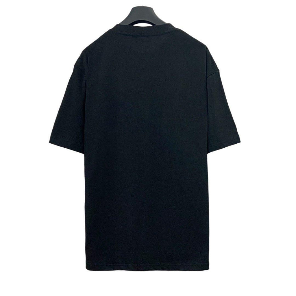 Balenciaga Black T-Shirt Without Collar Banlieue91