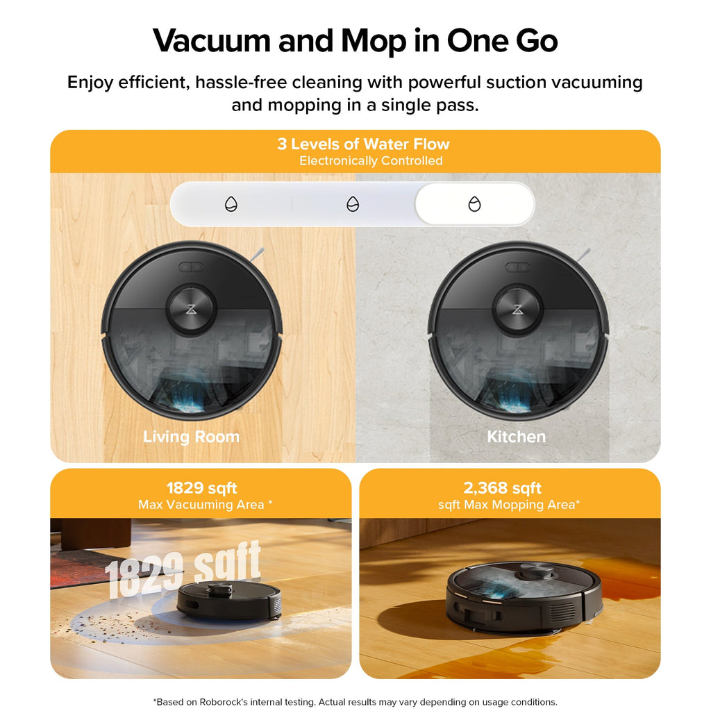 Roborock Q7 M5+ Robot Vacuum and Mop with Auto- Empty Dock (Upgraded from Q5 Max+) Roborock US Official Store