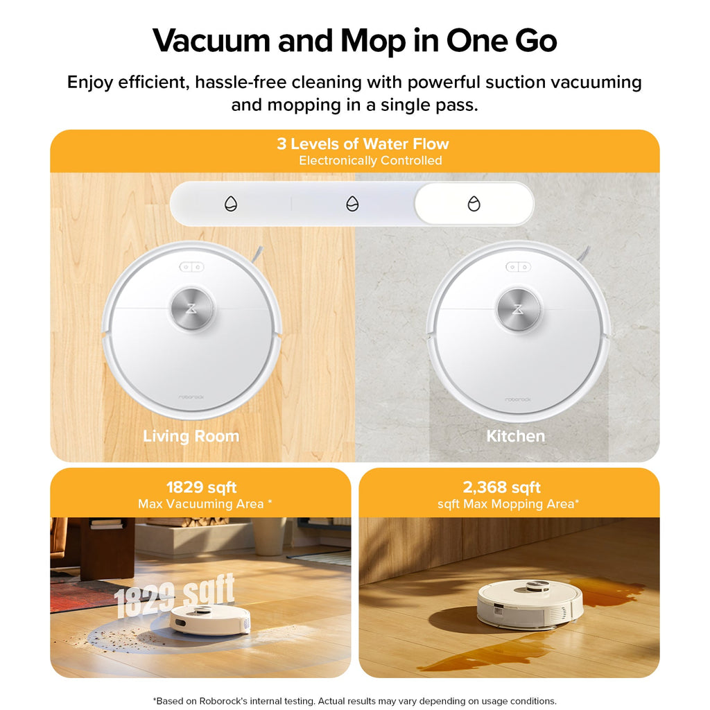 Roborock Q7 M5+ Robot Vacuum and Mop with Auto- Empty Dock (Upgraded from Q5 Max+) Roborock US Official Store